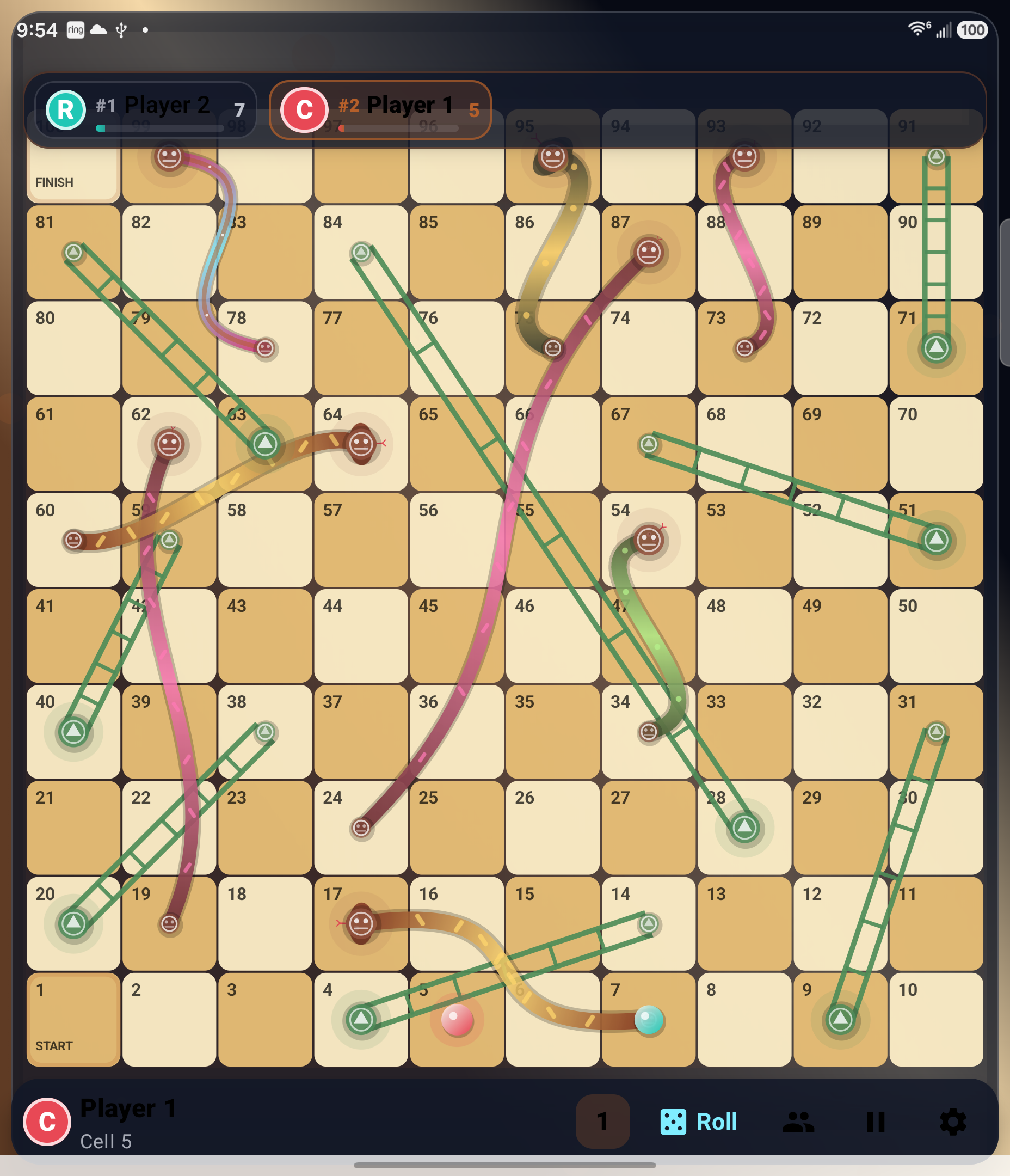 Snake & Ladder Ultra settings screenshot